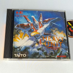 Heavy Unit Nec PC Engine Hucard Japan Ver. PCE Taito Shmup Shooting 1989 (DV-LN1)