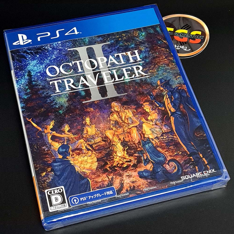 Octopath Traveler II PS4 Japan FactorySealed Game In EN-FR-DE-ES-IT-CH New RPG Square Enix
