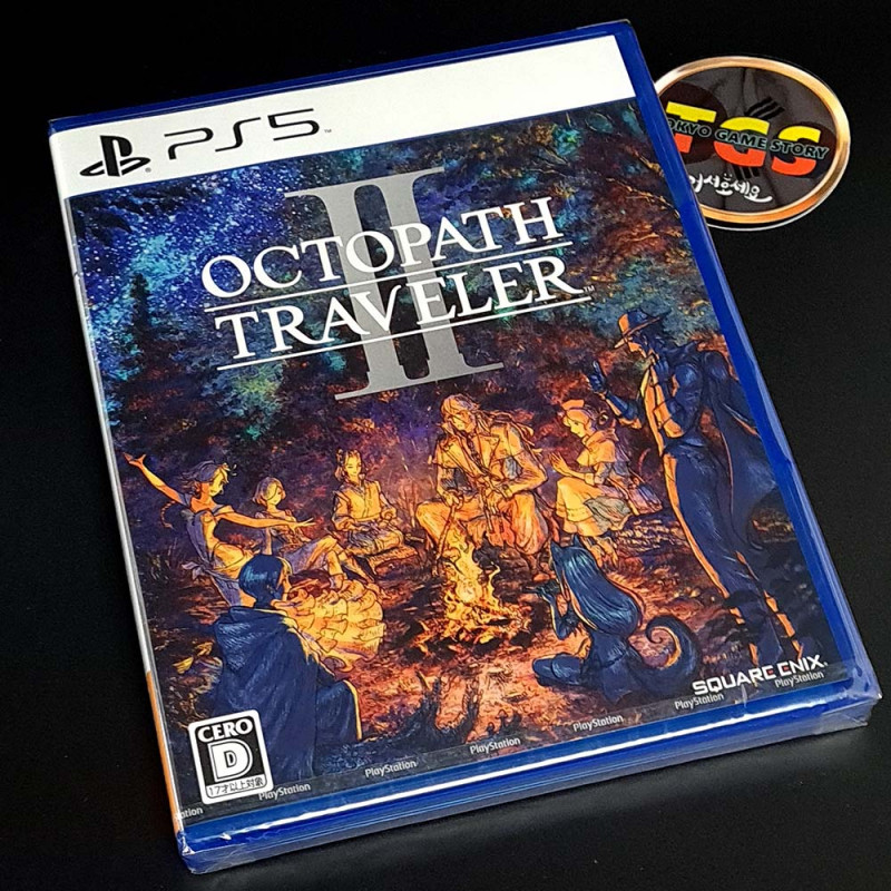 Octopath Traveler II PS5 Japan FactorySealed Game In EN-FR-DE-ES-IT-CH New RPG Square Enix