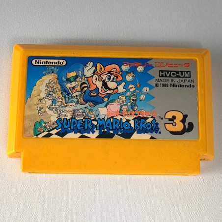 Super Mario Bros. 3  (Cartridge only) FC Famicom Nintendo Japan Game Brothers HVC-UM