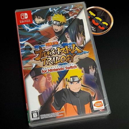 Naruto Shippuden: Ultimate Ninja Storm Trilogy Switch Japan FactorySealed Game New Fighting Bandai
