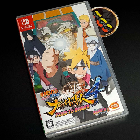 Naruto Shippuden: Ultimate Ninja Storm 4 Road To Boruto Switch Japan FactorySealed Game NEW