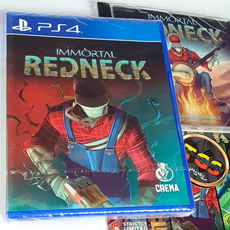 IMMORTAL REDNECK +OST&Card PS4 Strictly Limited Game in EN-FR-DE-ES-IT... NEW FPS Roguelite