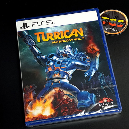 TURRICAN Anthology Vol.2 PS5 Strictly Limited Games (2000Ex!)+Card NEW FactorySealed