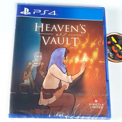HEAVEN'S VAULT (900Ex.)+Card PS4 Strictly Limited Game 70 NEW Aventure Réflexion
