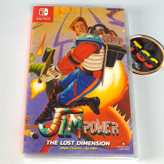 JIM POWER: THE LOST DIMENSION (2000Ex.)+PostCard SWITCH Strictly Limited Game 69 NEW Platform Action
