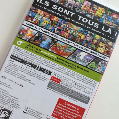 Super Smash Bros Ultimate Nintendo Switch FR vers. USED Nintendo Combat / Fighting