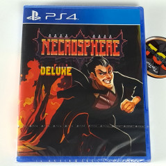 NECROSPHERE DELUXE +PostCard(1400EX.) PS4 Strictly Limited NEW Platform Action