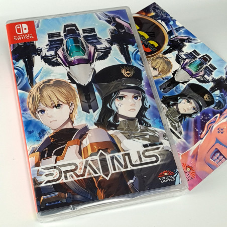 Drainus +PostCard Switch Strictly Limited Game in EN-DE-ES-FR-IT-JP-KR NEW Shmup Shooting