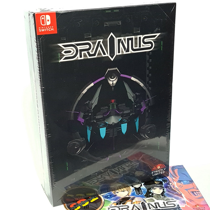 Drainus Collector's Edition Switch Strictly Limited Game in EN-DE-ES-FR-IT NEW Shmup Shooting