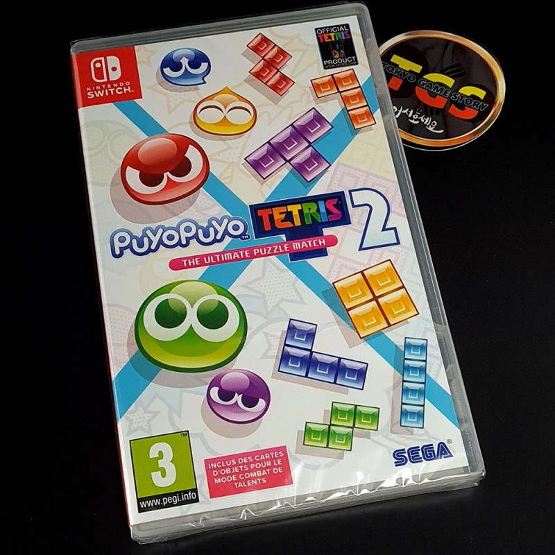 Puyo Puyo Tetris 2 Switch FR FactorySealed Game In EN-FR-DE-ES-IT NEW SEGA