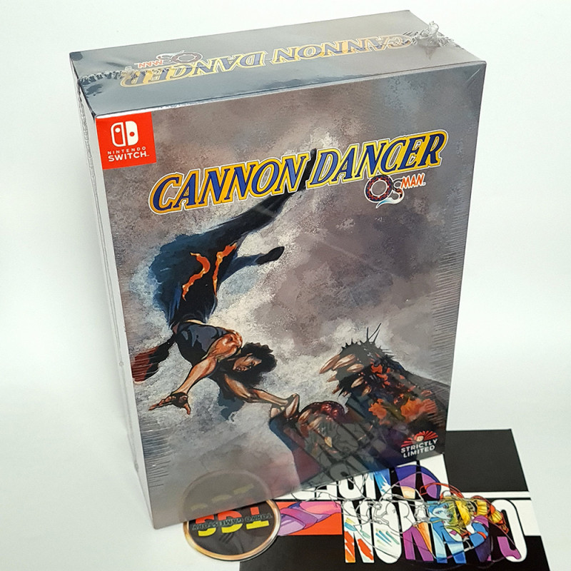 Cannon Dancer Osman Collector's Edition Switch Strictly Limited Game in EN-DE-ES-FR-IT-JP NEW