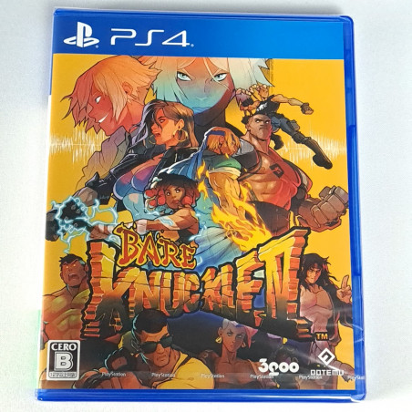 Bare Knuckle IV Special Edition (Poster & Ost) PS4 Japan (Game In EN-FR-DE-ES-IT...) Streets Of Rage 4