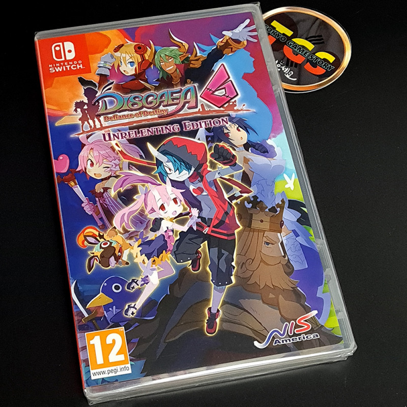 Disgaea 6 Defiance Of Destiny Unrelenting Edition Switch FR Physical Game NEW