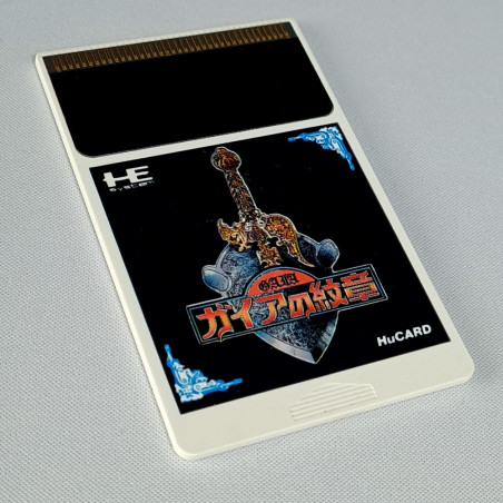 Gaia no Monshou Nec PC Engine Hucard Japan Ver. PCE NCS Strategy 1988