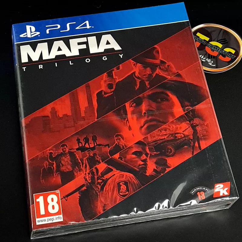 Mafia Trilogy (Definitive Edition I+II+III) PS4 FR Game in EN-FR-DE