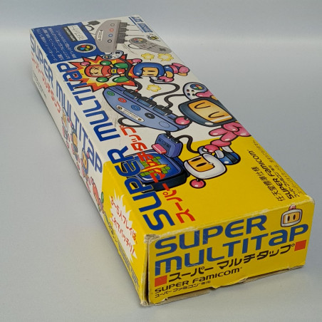 SUPER MULTI TAP Bomberman Ed. Super Famicom Nintendo SFC Japan Hudson Soft Multiplayer