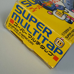 SUPER MULTITAP Super Famicom Nintendo SFC Japan Hudson Bomberman Multiplayer Multi Tap