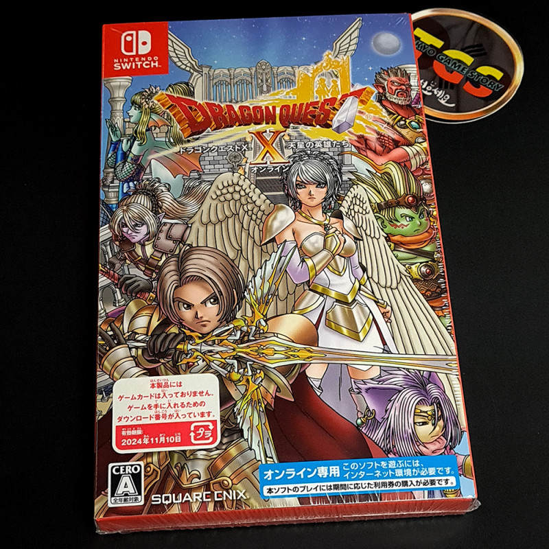 Dragon Quest X Heroes Of The Heavenly Stars Online (Download Code Only) Switch Japan NEW