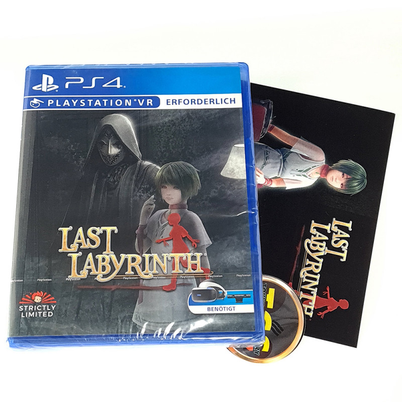 Last Labyrinth VR +Card(2500Ex.) PS4 STRICTLY LIMITED Game in EN-DE-FR-ES-IT-JP-KR-CH NEW Action Aventure Horreur