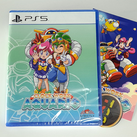 Clockwork Aquario +PostCard(1800Ex.) PS5 Strictly Limited Game in EN-FR-DE-ES-IT-JP NEW