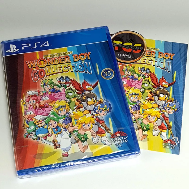 Wonder Boy good Anniversary Collection for PlayStation 4 PS4 SEALED