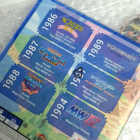 Wonder Boy Anniversary Collection (2000Ex!)+PostCard PS4 New Strictly Limited 64