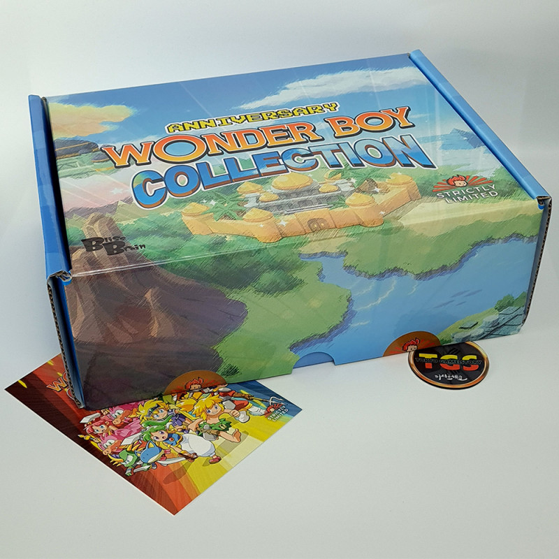 Wonder Boy Anniversary Collection Collector's Edition (1500Ex!)+PostCard PS5 New Strictly Limited 64