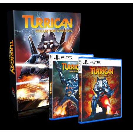 TURRICAN Collector's Edition (2500Ex!)+PostCard PS5 New Strictly Limited 64
