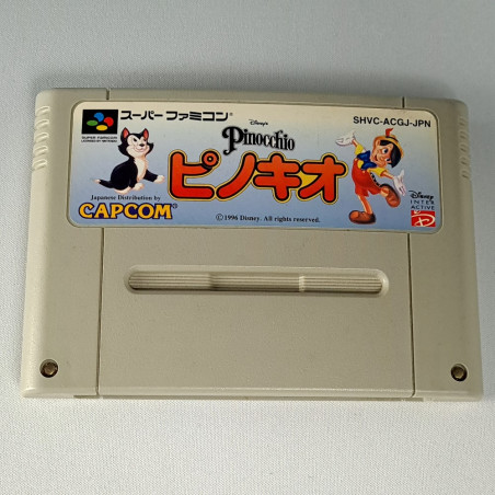Disney's Pinocchio (Cartridge Only) Super Famicom Japan Game Nintendo SFC Virgin Capcom Platform 1996
