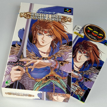 Brain Lord (TBE) Super Famicom Japan Game Nintendo SFC Action RPG Enix Produce 1994
