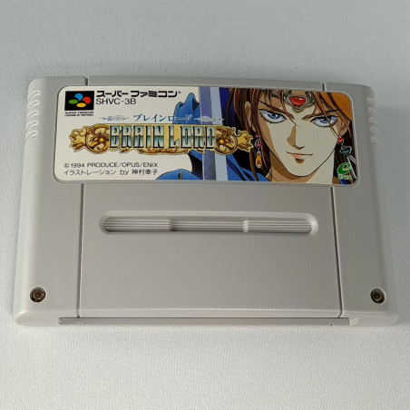 Brain Lord (TBE) Super Famicom Japan Game Nintendo SFC Action RPG Enix Produce 1994