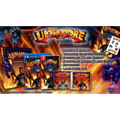 ULTRACORE Collector's Edition (1000Ex!)+PostCard PS4 Strictly Limited 21 Game in EN-FR-DE-ES-IT NEW FactorySealed