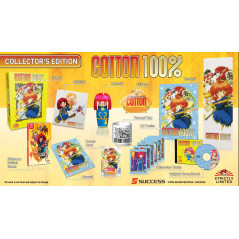Cotton 100% Collector's Edition Switch Strictly Limited Games (1500Ex!)+PostCard NEW Shmup Shooting