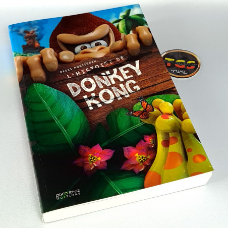 L'Histoire de Donkey Kong Livre Book Nintendo Pix'N Love 2018 BRAND NEW 2019