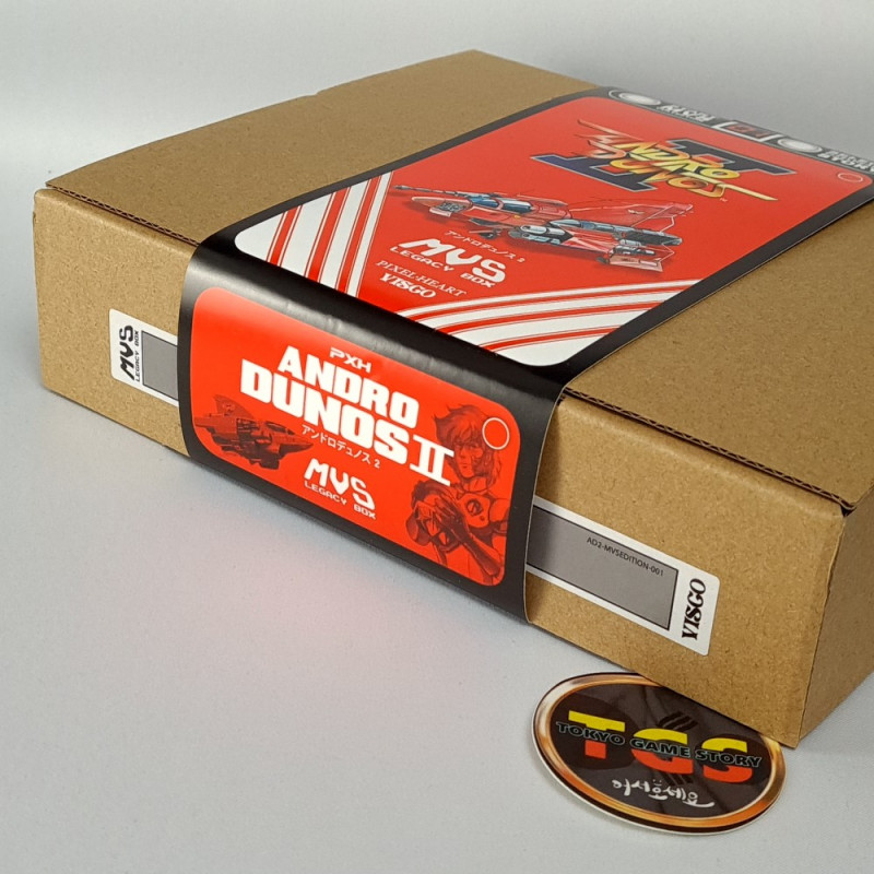 ANDRO DUNOS II MVS Legacy Box Nintendo Switch Game NEW PixelHeart 2 Shmup  Shooting