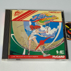 Pro Tennis World Court Nec PC Engine Hucard Japan Ver. PCE Tennis Sport Namco 1988
