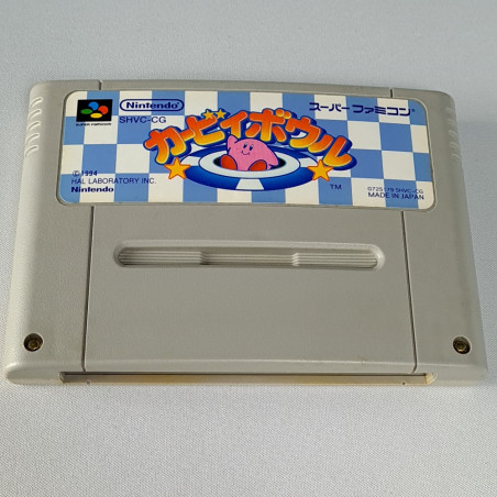 Kirby Bowl (Cartridge Only) Super Famicom Japan Game Nintendo SFC Sports 1994 SHVC-CG