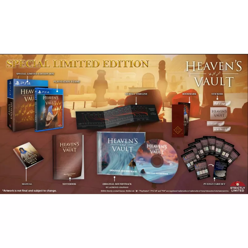 HEAVEN'S Special Limited Edition (400Ex.)+Card PS4 Limited Games NEW Reflexion