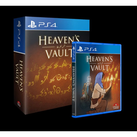 HEAVEN'S VAULT Special Limited Edition (400Ex.)+Card PS4 Strictly Limited Games NEW Adventure Reflexion