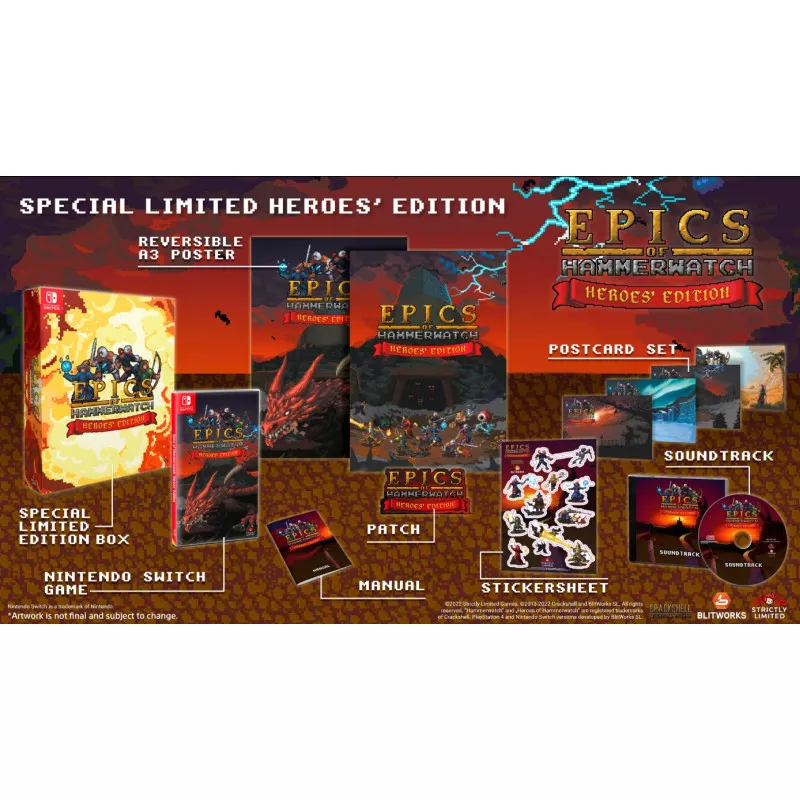 Epics of Hammerwatch: Special Limited Heroes' Edition Switch