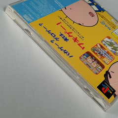 ENGACHO! + Spin.Card PS1 Japan Game Playstation 1 PS One Baka Puzzle NAC 1999