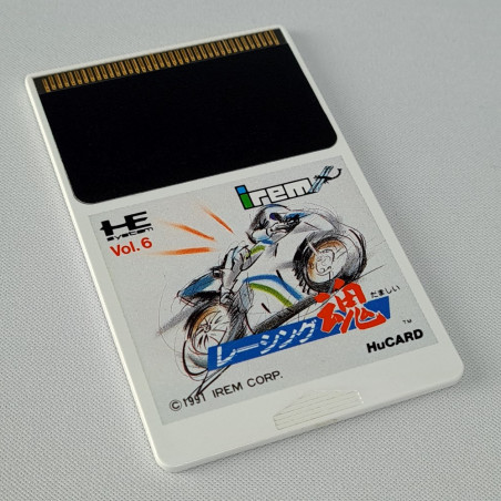 Racing Spirits Nec PC Engine Hucard Japan Ver. PCE Racing Irem 1991