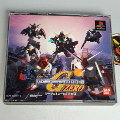 SD Gundam G Generation-0 Zero (No Manual) PS1 Japan Ver. Playstation 1 PS One Bandai Strategy