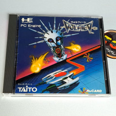 Volfiev Nec PC Engine Hucard Japan Ver. PCE Taito Shmup Shooting 1989