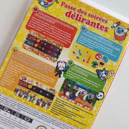 taiko no Tatsujin Drum'n'Fun ! Nintendo Switch FR vers. USED Bandai Namco Musical Rythme