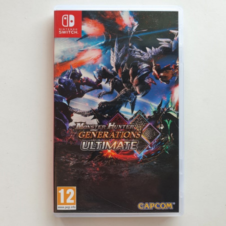 Monster Hunter Generations Ultimate Nintendo Switch FR vers. Used Capcom Action RPG