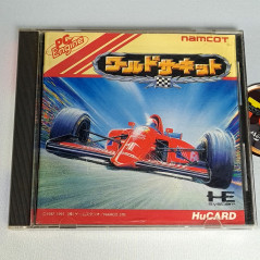 World Circuit Nec PC Engine Hucard Japan Ver. PCE Namcot Course F1 1991