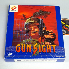 Gunsight + Reg.Card Famicom (Nintendo FC) Japan Ver. Konami Shooting Gun Sight 1991