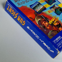 Gunsight + Reg.Card Famicom (Nintendo FC) Japan Ver. Konami Shooting Gun Sight 1991